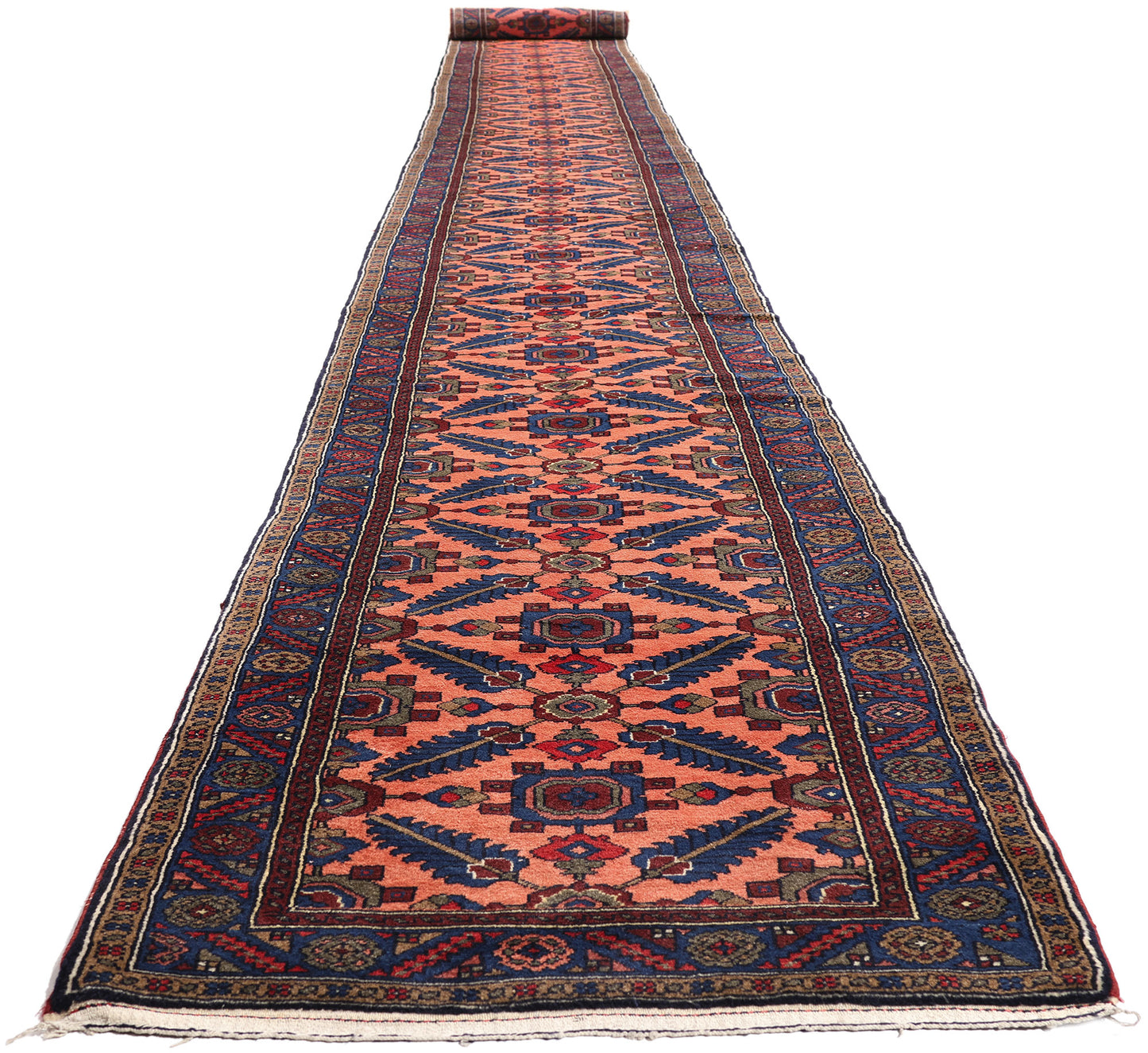 3 x 26 - Pink Vintage Lilihan Rug - 61541