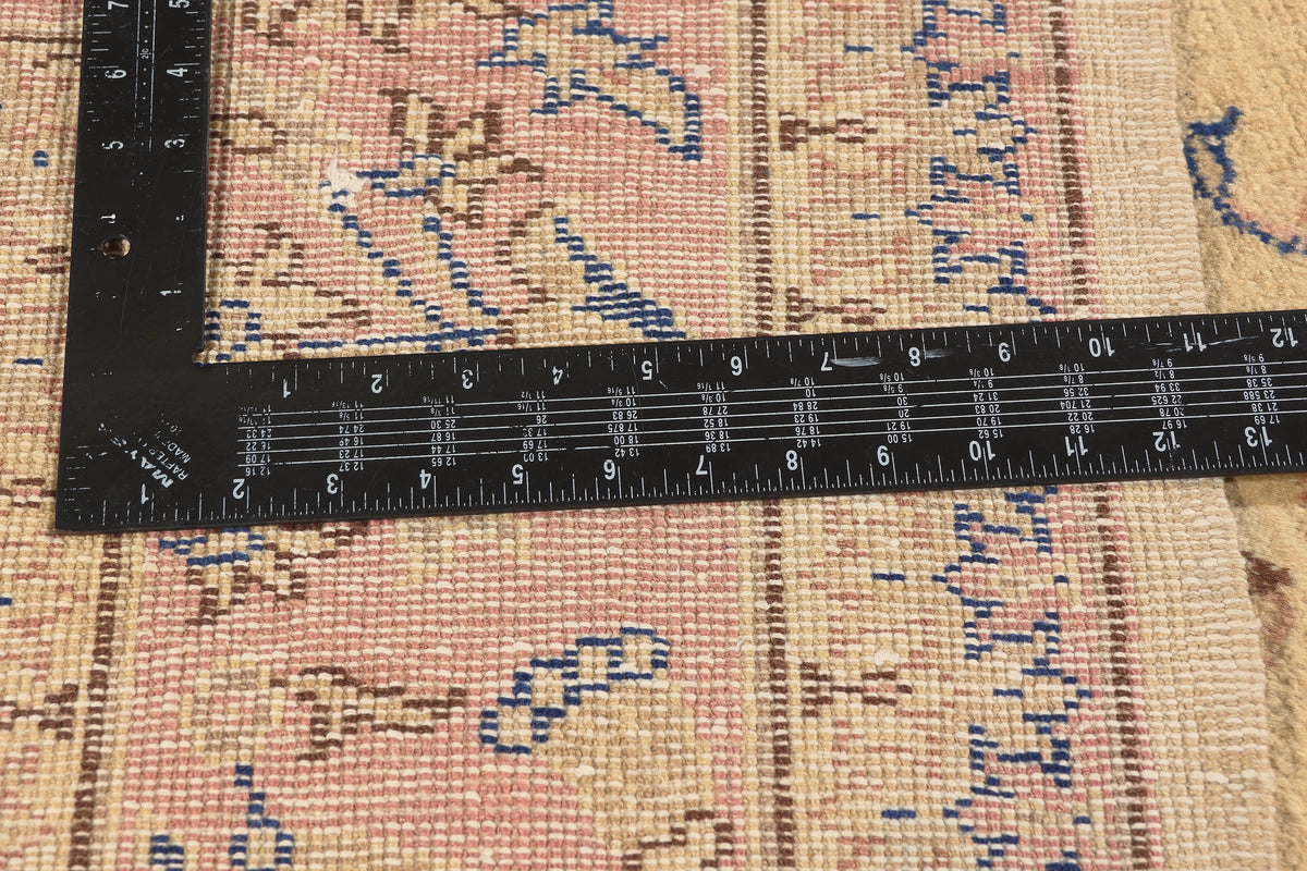 8 x 12 - Beige Vintage Turkish Sparta Rug - 70246