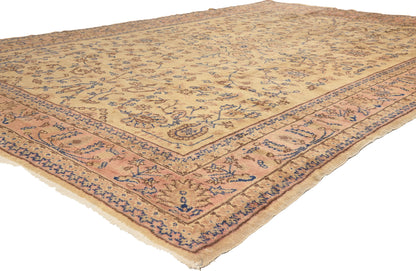 8 x 12 - Beige Vintage Turkish Sparta Rug - 70246