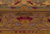 12 x 19 - Gold Antique Indian Agra Rug - 70247