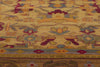 12 x 19 - Gold Antique Indian Agra Rug - 70247