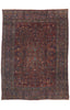 9 x 12 - Rust Antique Persian Mashhad Rug - 71212