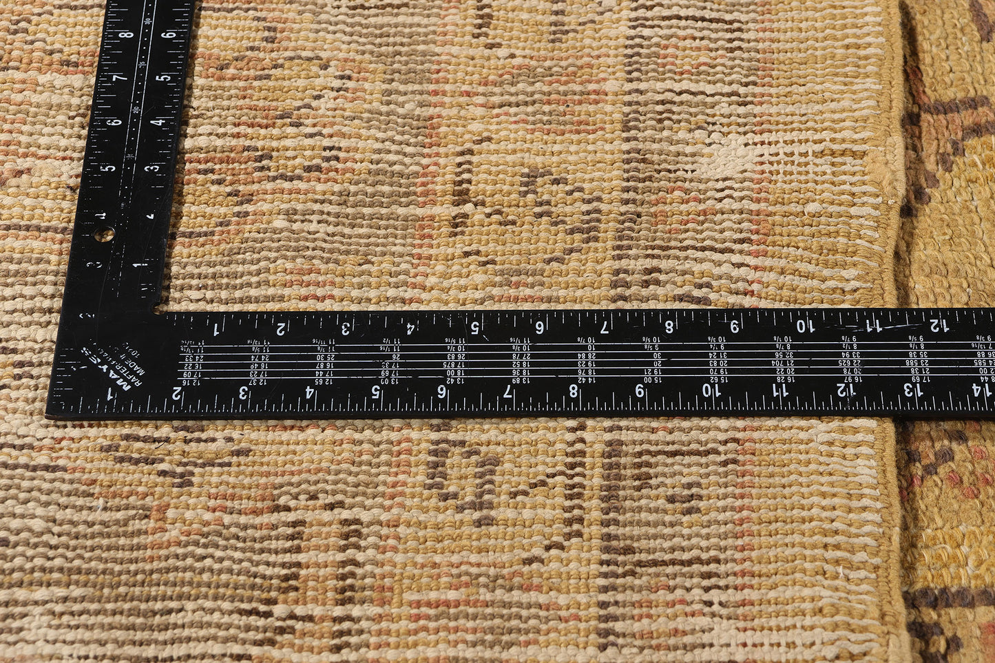 11 x 15 - Brown Antique Turkish Oushak Rug - 71497