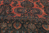 8 x 11 - Rust Antique Persian Kashan Rug - 71540