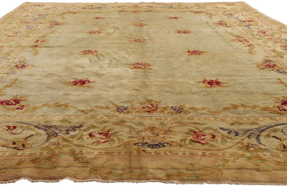 9 x 13 Antique French Savonnerie Rug 71778