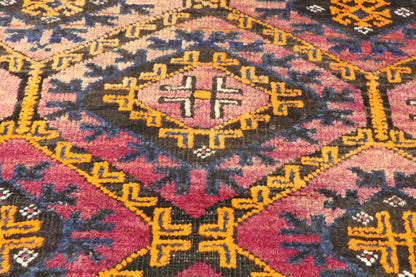4 x 6 - Burgundy Antique Persian Shiraz Rug - 72011