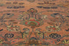 13 x 23 - Rust Antique Persian Mahal Rug - 72045