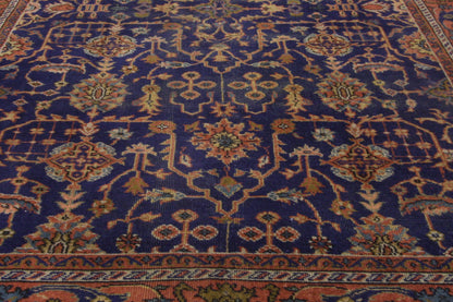 6 x 12 - Navy Blue Antique Turkish Sparta Rug - 72074
