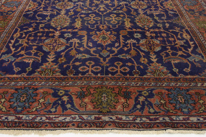 6 x 12 - Navy Blue Antique Turkish Sparta Rug - 72074
