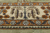 19 x 31 - Green Antique Indian Agra Rug - 72173
