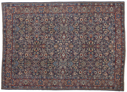 9 x 12 Antique Tabriz Rug 72860