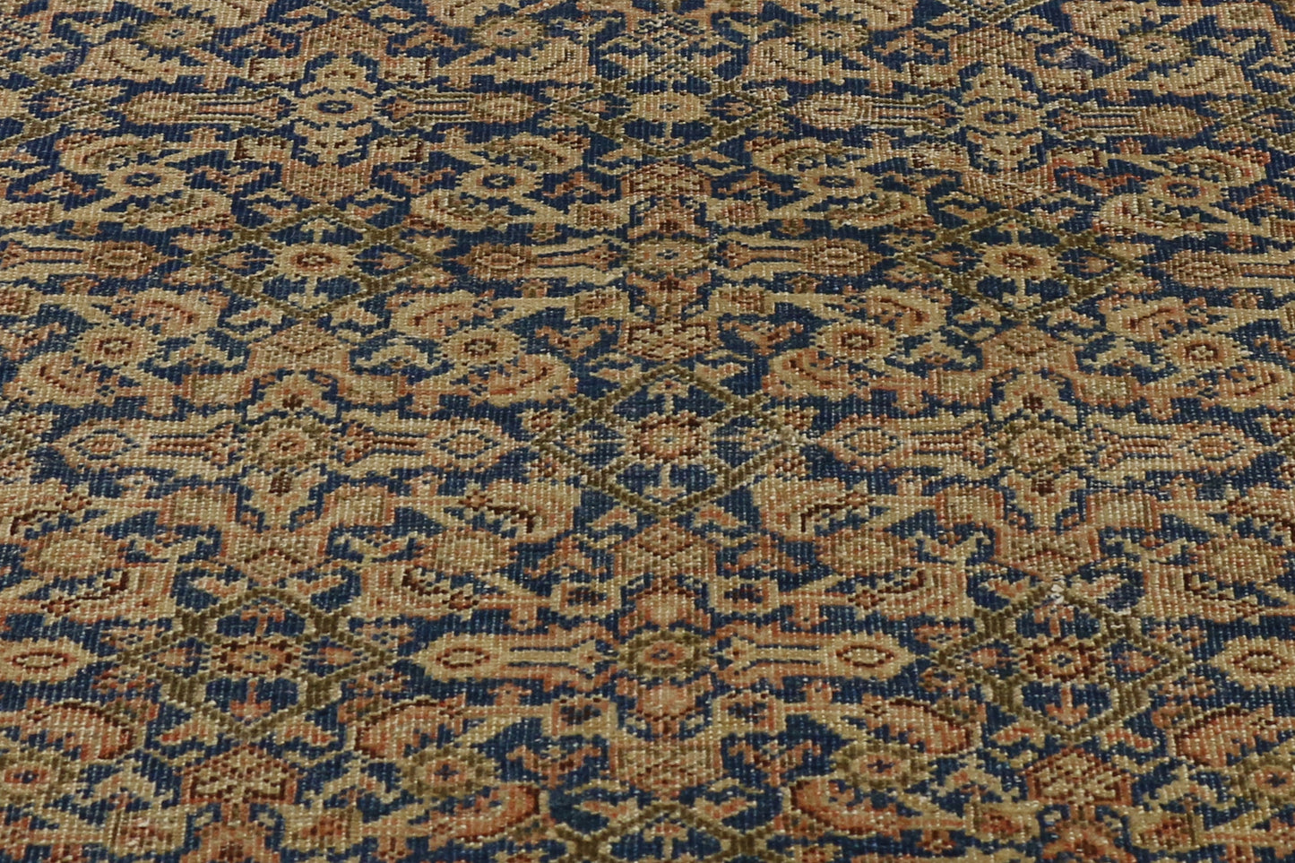 4 x 6 - Blue Antique Persian Sultanabad Rug - 73088
