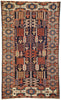 4 x 7 Antique Persian Bakhtiari Rug 73312
