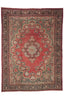 11 x 15 - Red Antique Persian Mahal Rug - 73370