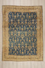 9 x 12 - Navy Blue Antique Persian Kerman Rug - 73375
