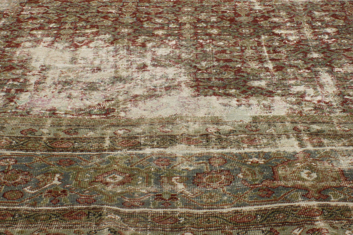 13 x 18 - Red Antique Persian Sultanabad Rug - 73485