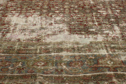 13 x 18 - Red Antique Persian Sultanabad Rug - 73485