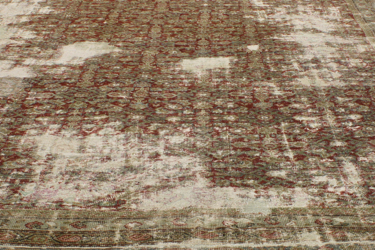 13 x 18 - Red Antique Persian Sultanabad Rug - 73485
