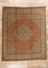 10 x 12 - Brown Antique Persian Tabriz Rug - 73538