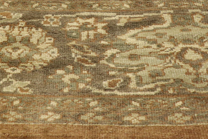 12 x 16 - Brown Antique Persian Sultanabad Rug - 73681