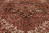 10 x 13 - Rust Vintage Persian Heriz Rug - 73720