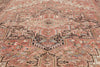 10 x 13 - Rust Vintage Persian Heriz Rug - 73720