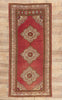 5 x 11 - Red Vintage Turkish Oushak Rug - 73753
