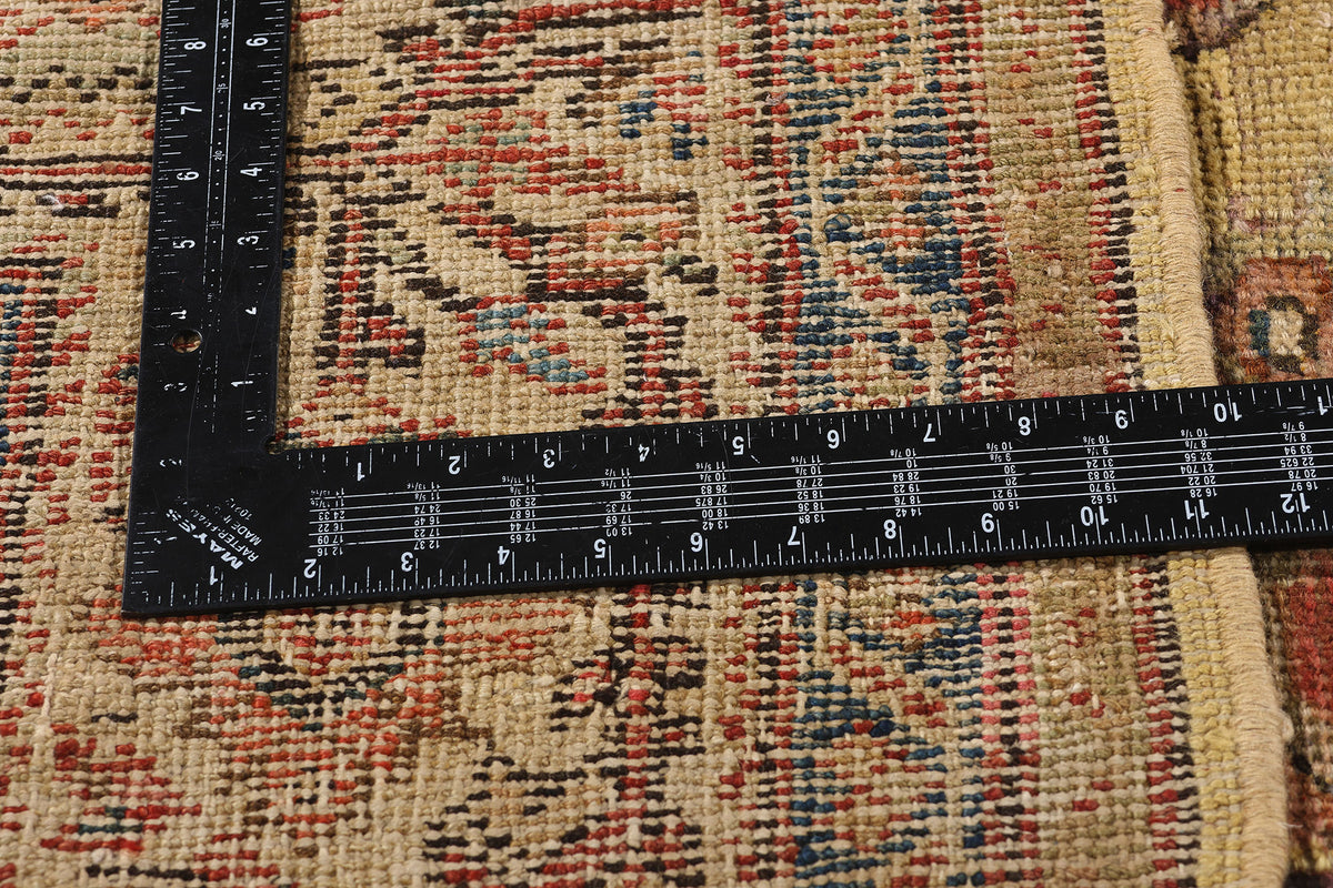 10 x 13 - Brown Antique Persian Sultanabad Rug - 73833