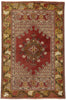3 x 5 Vintage Turkish Oushak Rug 73859