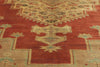 7 x 12 - Red Vintage Turkish Oushak Rug - 73983