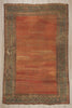 9 x 15 - Rust Antique Persian Bakshaish Rug - 73994