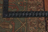9 x 15 - Rust Antique Persian Bakshaish Rug - 73994