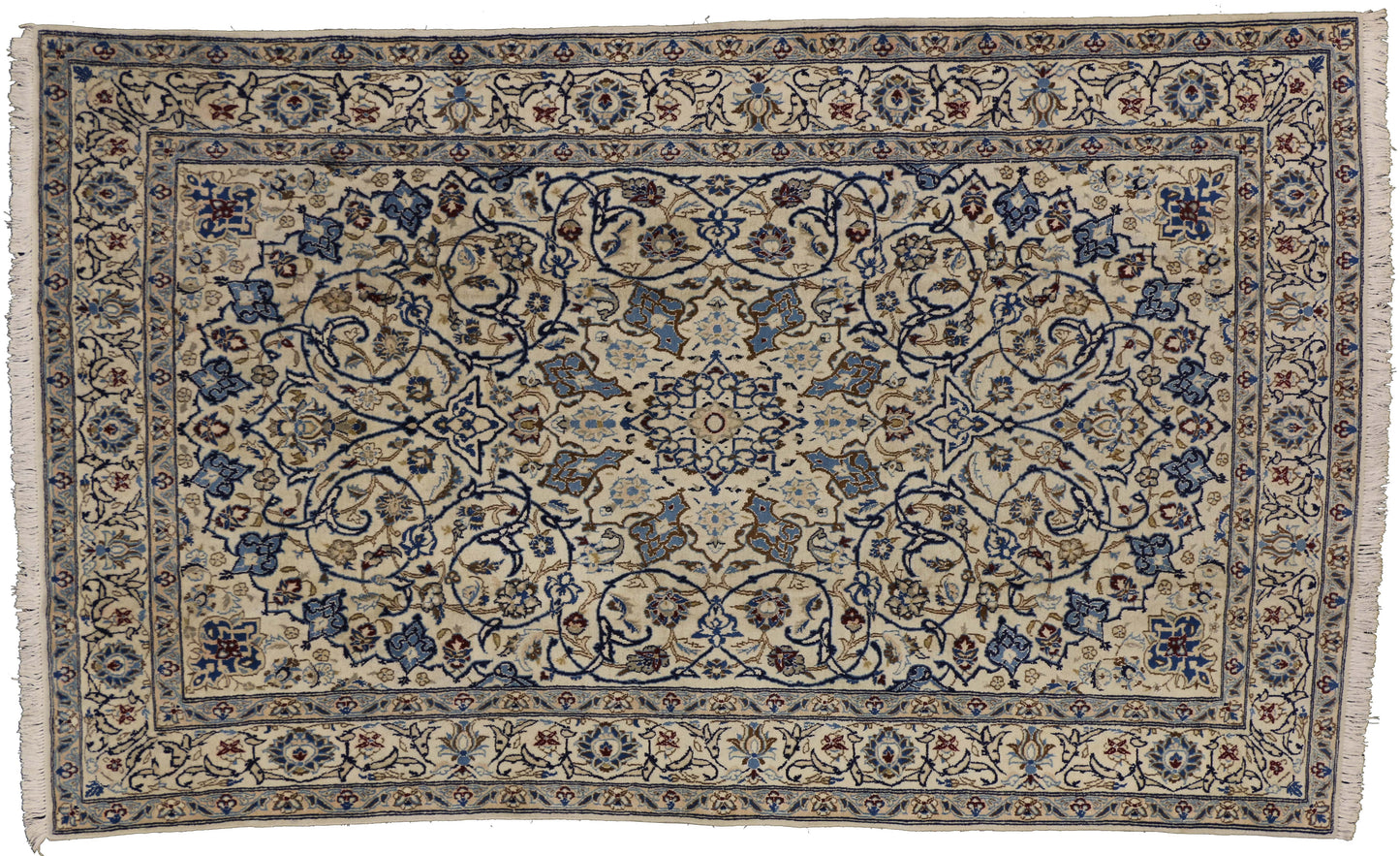 5 x 8 Vintage Nain Rug 74001