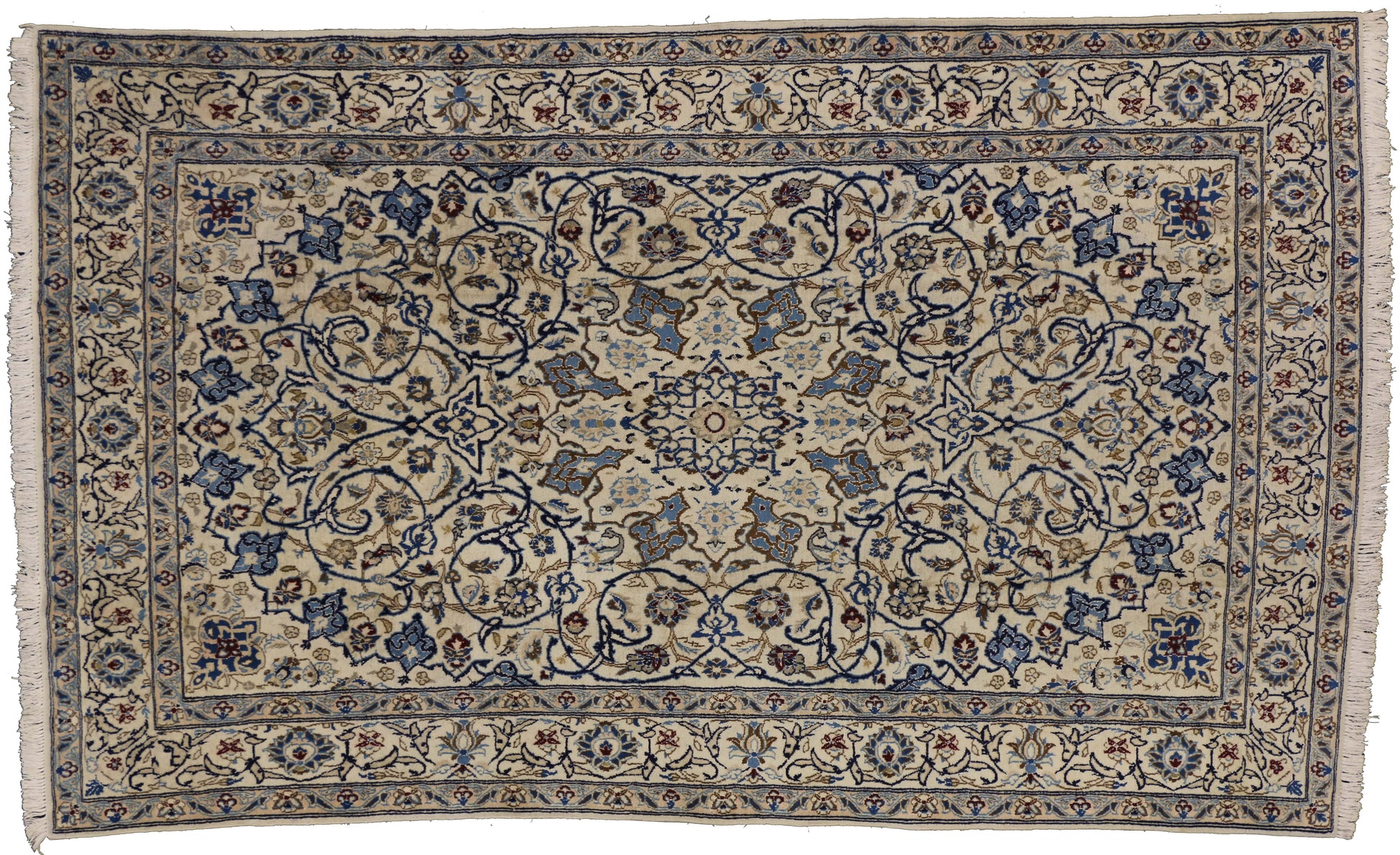 5 x 8 Vintage Nain Rug 74001