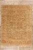 9 x 12 - Brown Vintage Turkish Oushak Rug - 74064