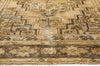 8 x 12 - Brown Vintage Turkish Oushak Rug - 74073