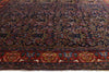 12 x 18 - Navy Blue Antique Persian Bijar Rug - 74205