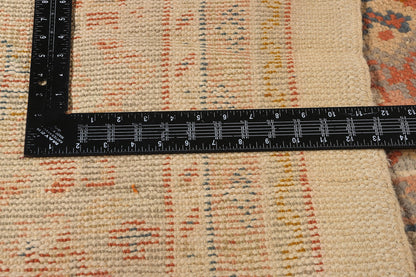 11 x 14 - Beige Antique Turkish Oushak Rug - 74250