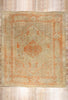 15 x 17 - Tan Antique Turkish Oushak Rug - 74255
