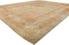 15 x 17 - Tan Antique Turkish Oushak Rug - 74255