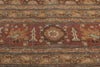 9 x 13 - Brown Antique Persian Tabriz Rug - 74327