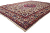 8 x 11 - Beige Antique Persian Mashhad Rug - 74418