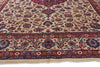 8 x 11 - Beige Antique Persian Mashhad Rug - 74418
