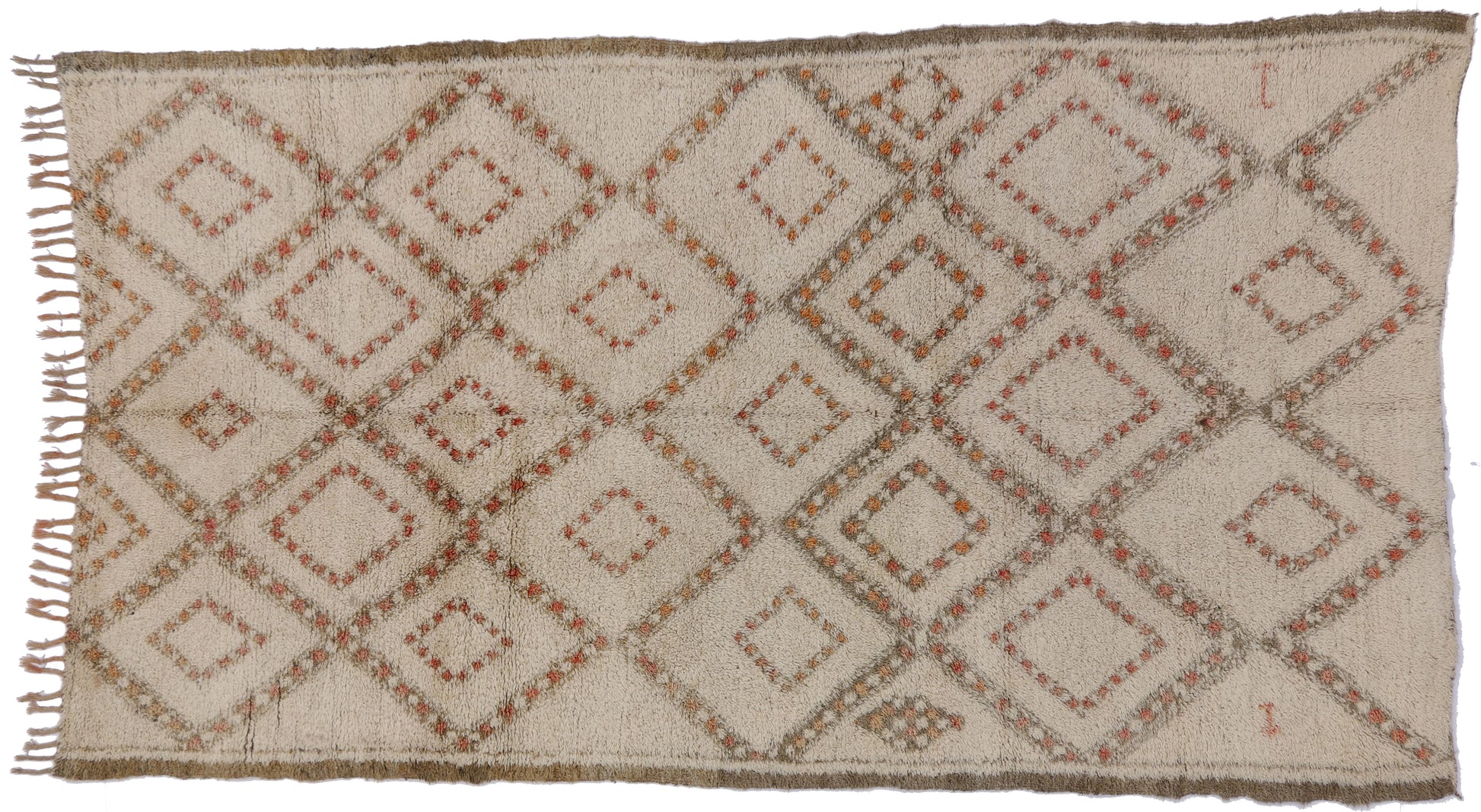 6 x 11 Vintage Moroccan Rug 74511