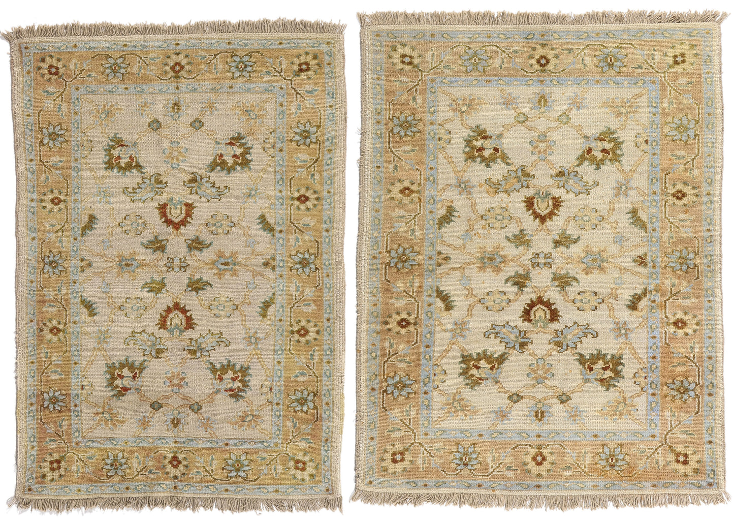 4 x 6 - Multicolor Vintage Indian Rug - 74639