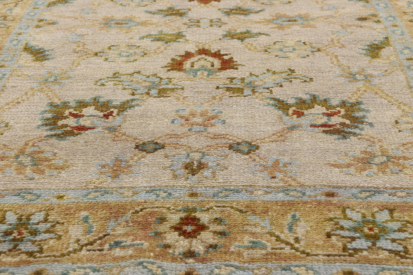 4 x 6 - Multicolor Vintage Indian Rug - 74639