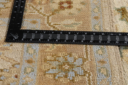 4 x 6 - Beige Vintage Indian Rug - 74641
