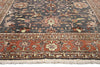 6 x 9 - Black Vintage Indian Rug - 74642