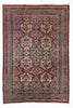 6 x 9 - Red Antique Indian Agra Rug - 74672