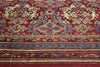 6 x 9 - Red Antique Indian Agra Rug - 74672